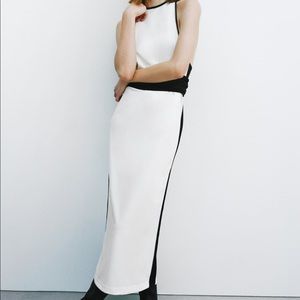 ZARA DRESS WITH SIDE STRIPE